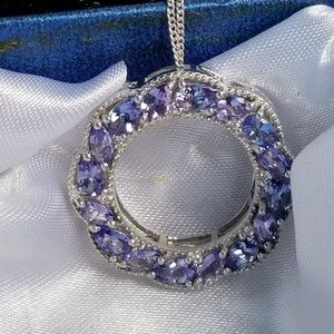 🤩Brand New Tanzanite Circle Necklace